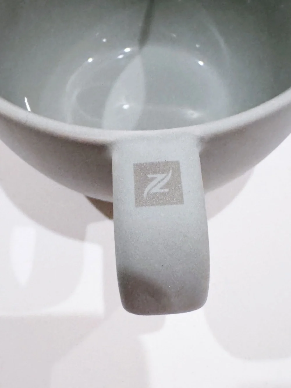 Nespresso Barista Gray Porcelain Cappuccino Cup, Set of 2